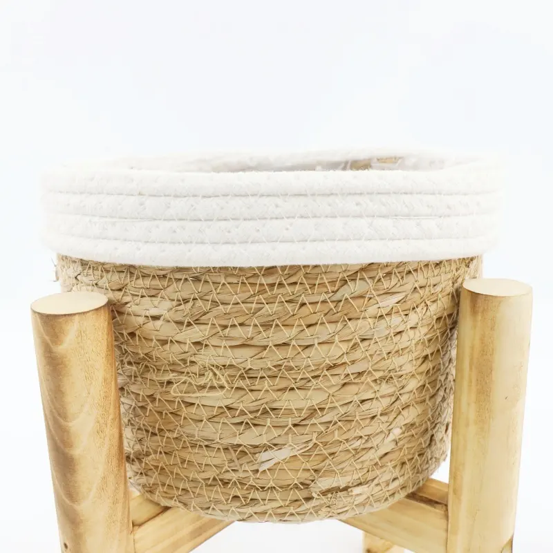 Wholesale Straw Weaving - - BasketGem-1 6