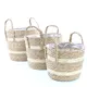 Straw Basket Plant Pot - - BasketGem 6