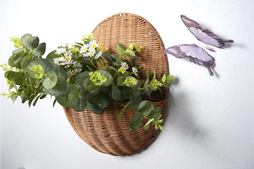 Rattan Storage Basket by BasketGem 3