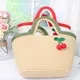 Custom Cotton Crochet Bag Cotton Weaving Wholesale - BasketGem 2