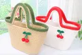 Custom Cotton Crochet Bag Cotton Weaving Wholesale - BasketGem 3