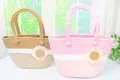 Wholesale Cotton Crochet Bag by BasketGem-4 5