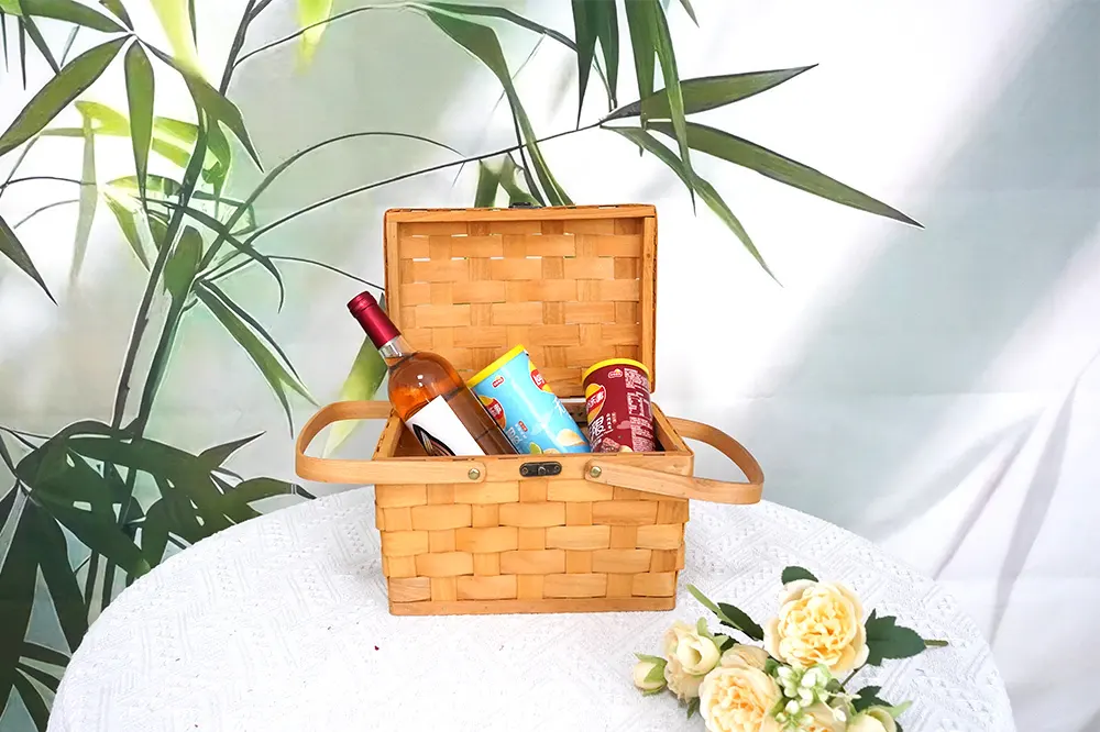 Woven Wood Baskets Woven Wood Baskets Wholesale - BasketGem 5