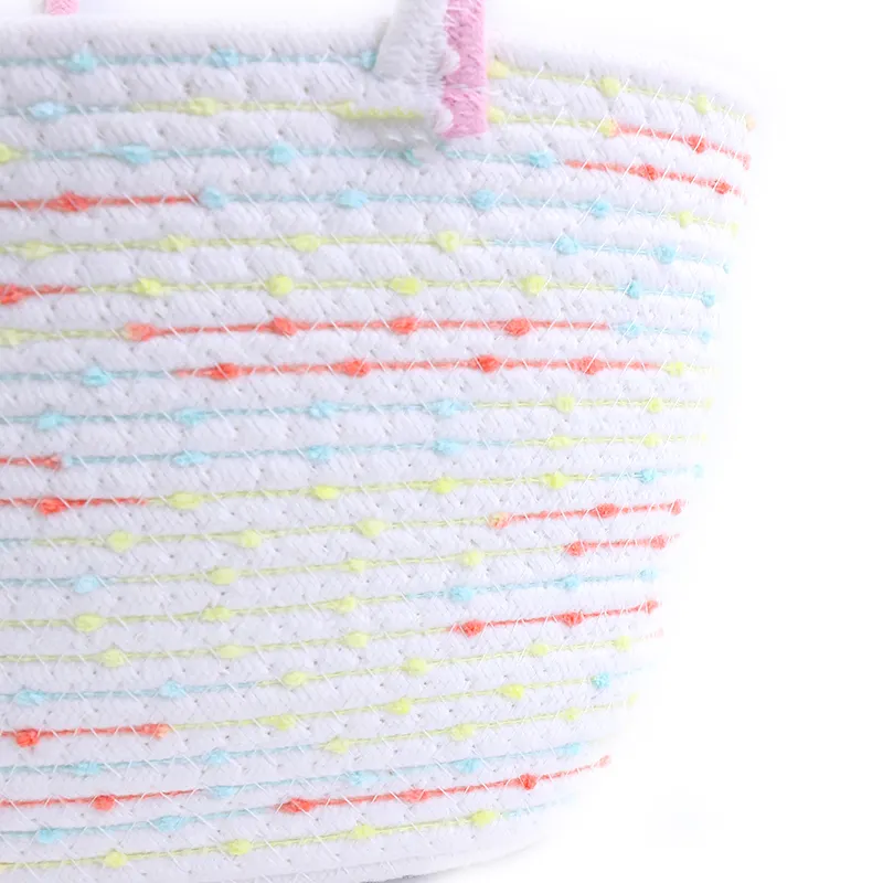 Crochet Cotton Tote Bag Cotton Rope Bag Wholesale - BasketGem 10