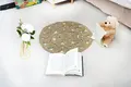Round Straw Rug by BasketGem 3