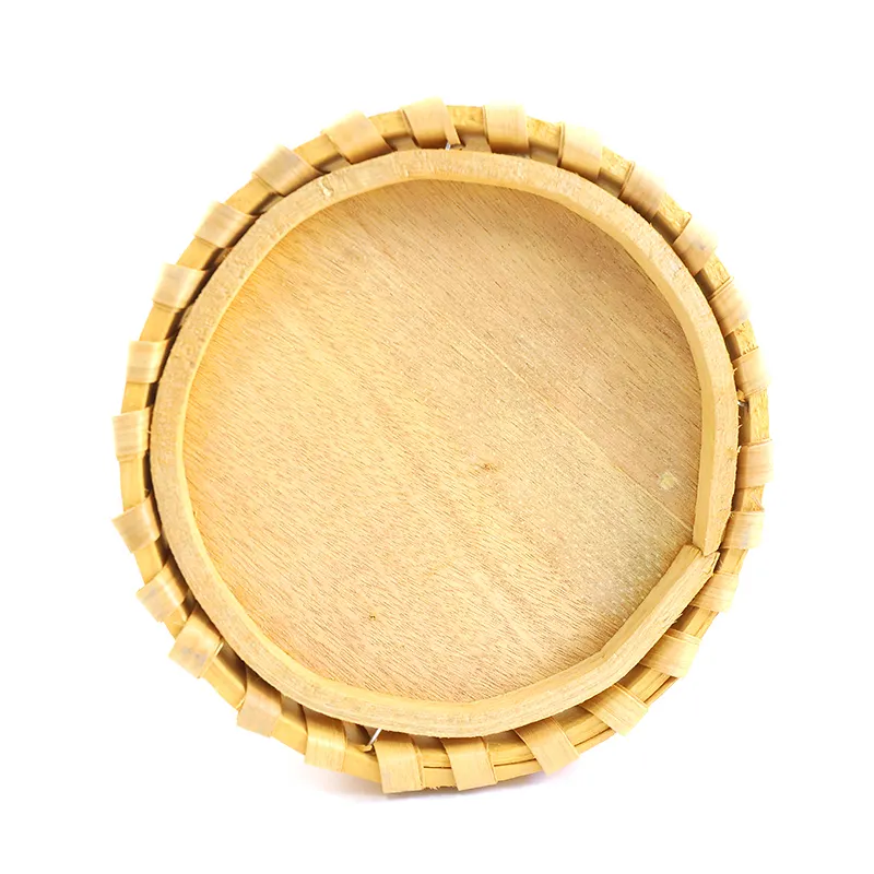 Wood Weave Basket Wooden Woven Wholesale - BasketGem 12