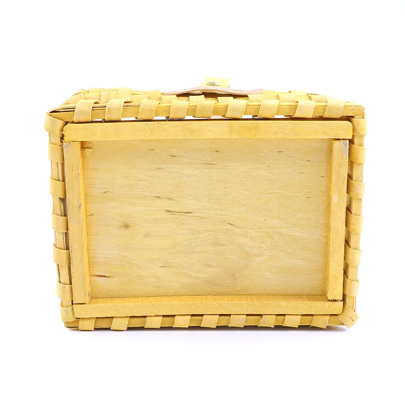 Wood Weave Basket Wooden Woven Wholesale - BasketGem 13