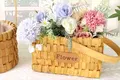 Wood Weave Basket Wooden Woven Wholesale - BasketGem 4