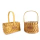 Wood Weave Basket Wooden Woven Wholesale - BasketGem 9