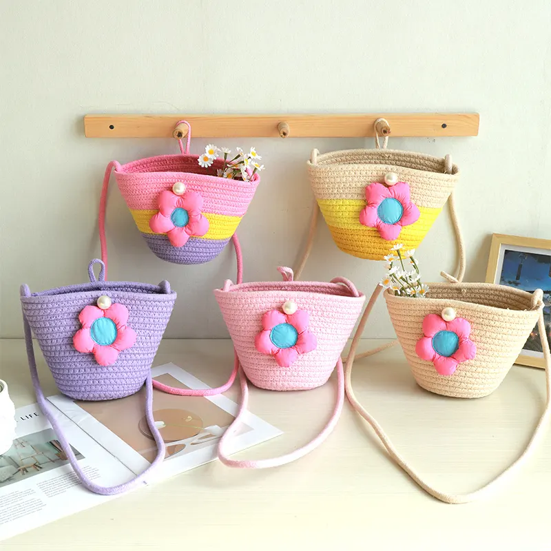 Wholesale Cotton Rope Bag by BasketGem-1 2