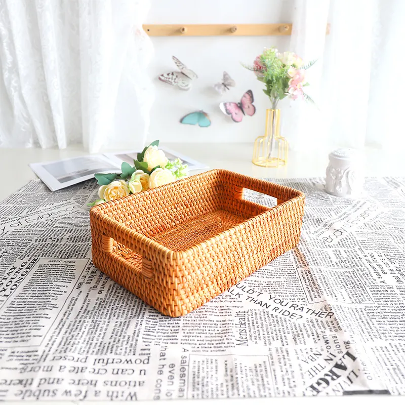 Rattan Tray Basket Products Wholesale - BasketGem 2