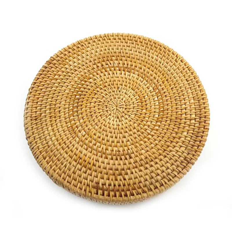 Rattan Tray with Handles by BasketGem 9