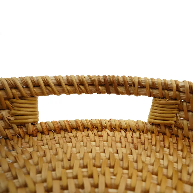 Rattan Tray with Handles by BasketGem 11