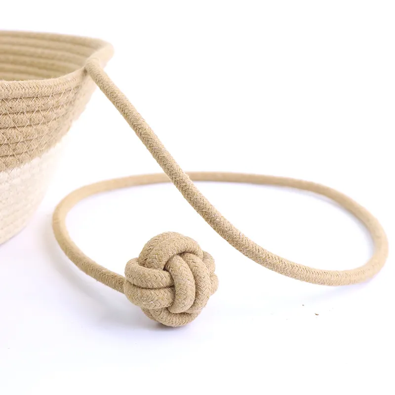 Cotton Rope Cat Bed by BasketGem-1 6