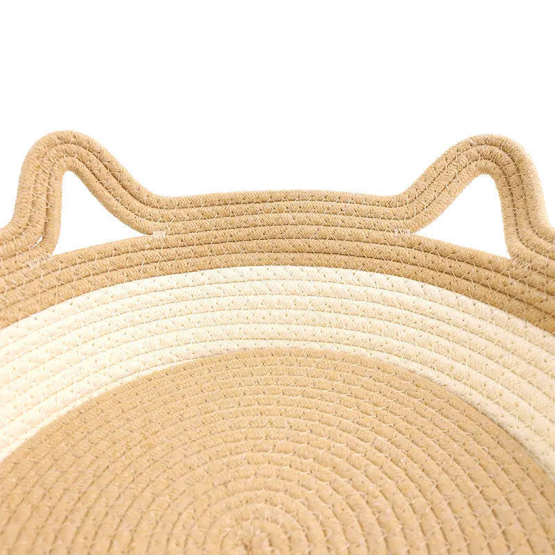 Cotton Rope Cat Bed by BasketGem-1 5