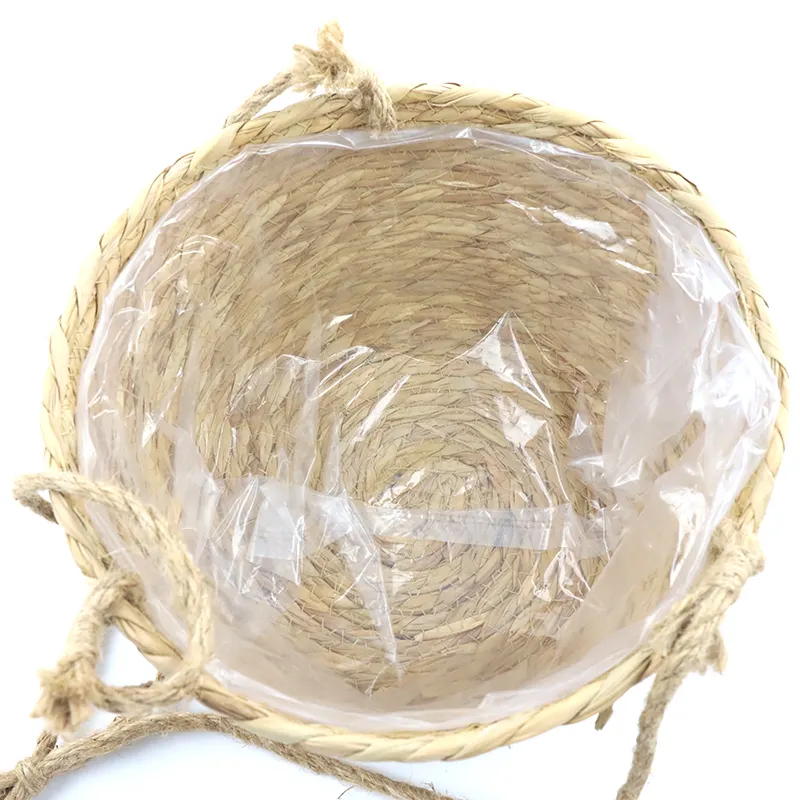 Straw Basket Plant Pot Straw Plant Pot Wholesale - BasketGem 10