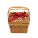 Wicker Basket with Wood Handles by BasketGem-1 7