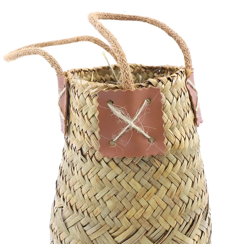 Straw Plant Pots Straw Plant Pot Wholesale - BasketGem-1 8