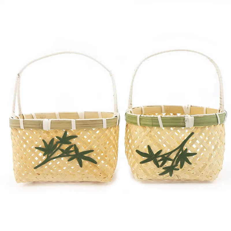 Woven Wood Laundry Basket Woven Wood Baskets Wholesale - BasketGem 8