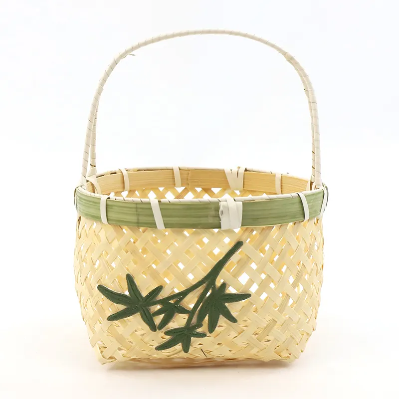 Woven Wood Laundry Basket Woven Wood Baskets Wholesale - BasketGem 10