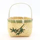Woven Wood Laundry Basket Woven Wood Baskets Wholesale - BasketGem 10