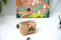 Woven Wood Laundry Basket Woven Wood Baskets Wholesale - BasketGem 3