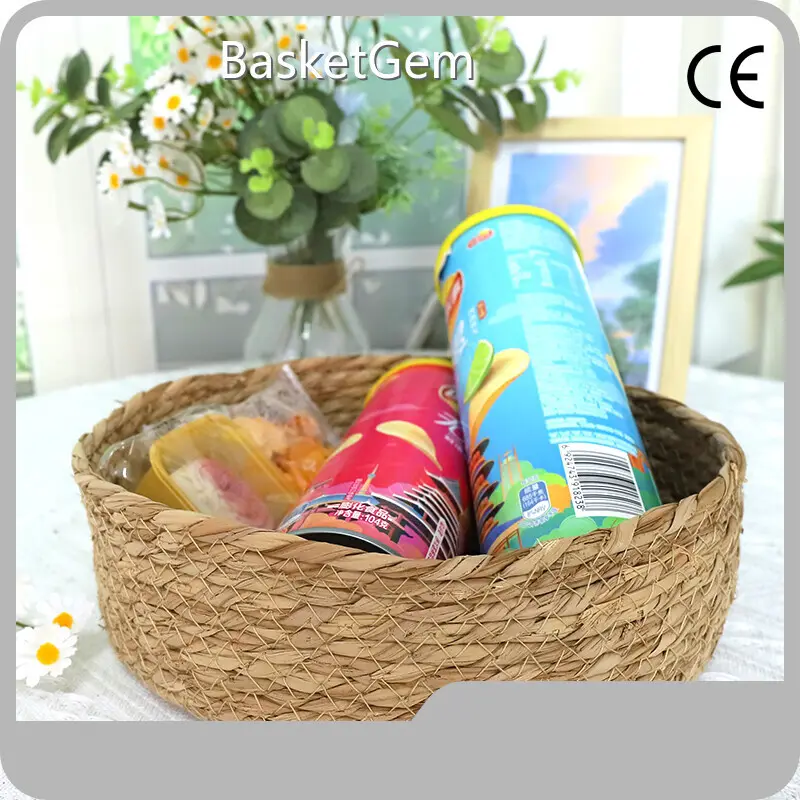 Custom Straw Weaving - - BasketGem-1 1