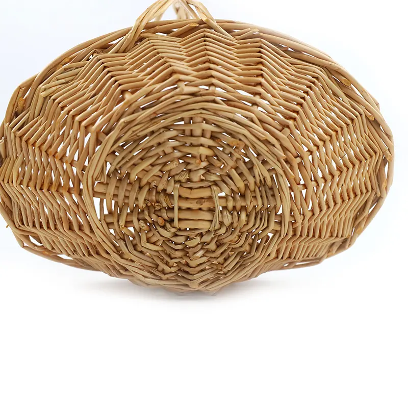 Custom Willow Handbag Willow Flower Basket Wholesale - BasketGem 10