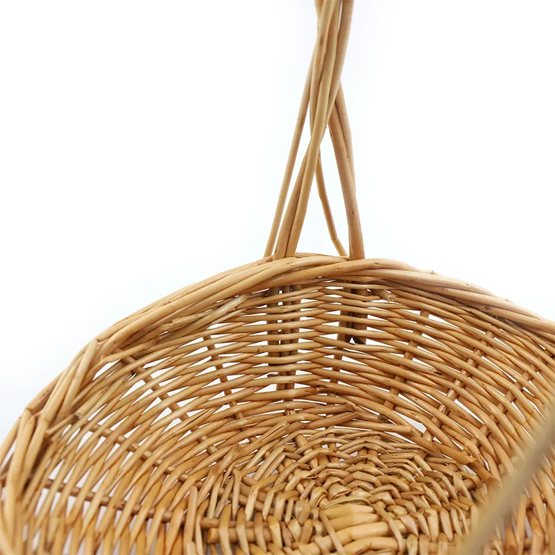 Custom Willow Handbag Willow Flower Basket Wholesale - BasketGem 11