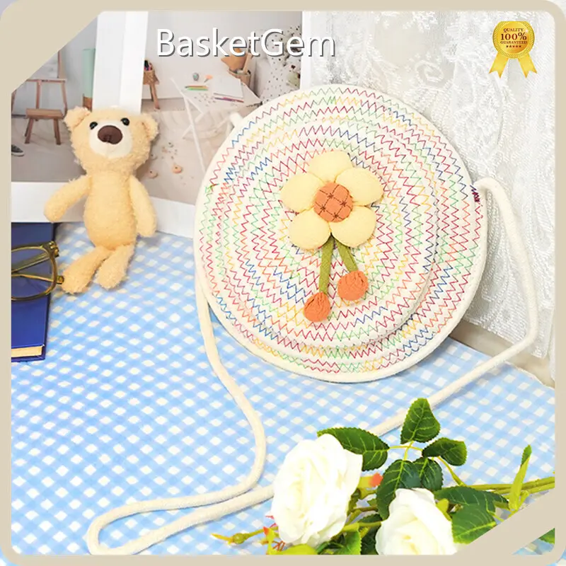 Cotton Rope Tote Bag - - BasketGem 1