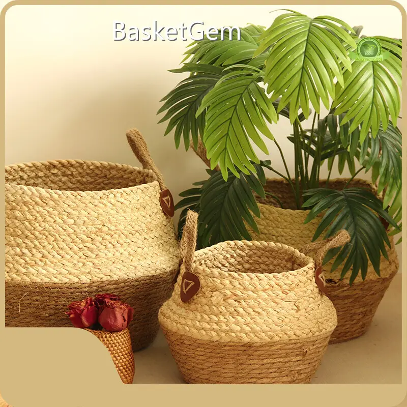Straw Weaving - - BasketGem-1 1