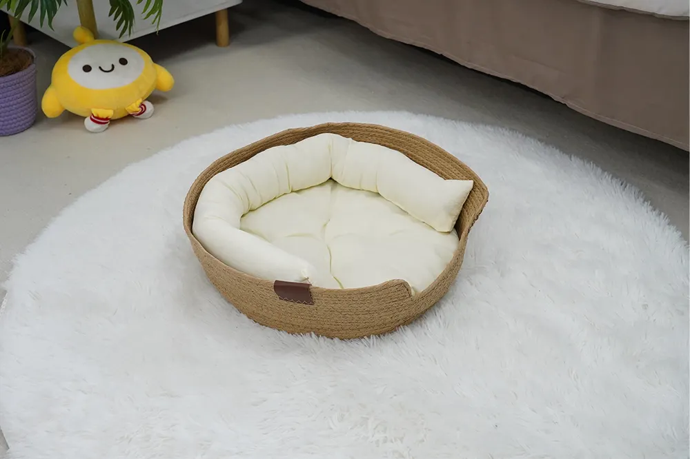Wholesale Cotton Cat Bed by BasketGem-1 4