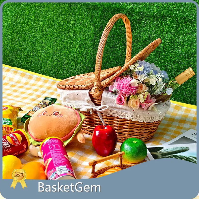 Willow Flower Basket Manufacturer by BasketGem 1