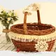 Custom Willow Flower Basket by BasketGem 1