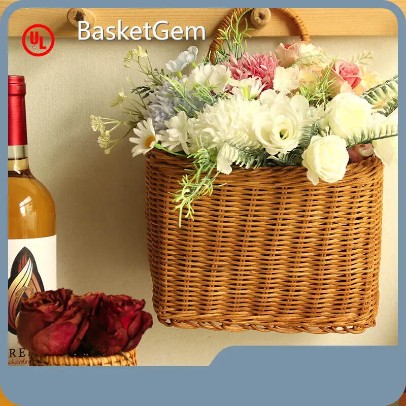 Rattan Storage Basket - - BasketGem 1