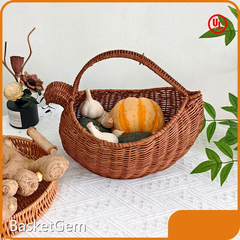 Custom Rattan Baskets - - BasketGem 1