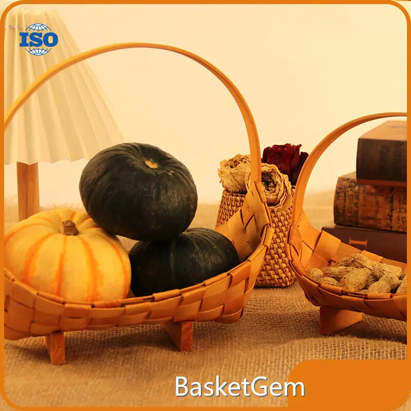 Wholesale Woven Wood Baskets by BasketGem 1