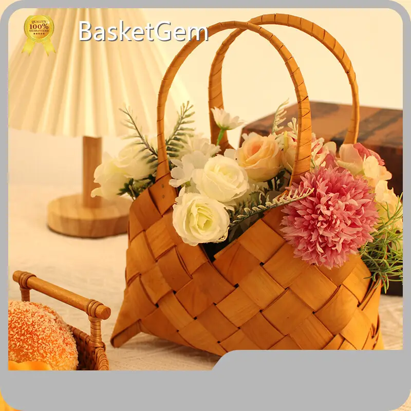 Wooden Wall Basket Manufacturer - - BasketGem 1