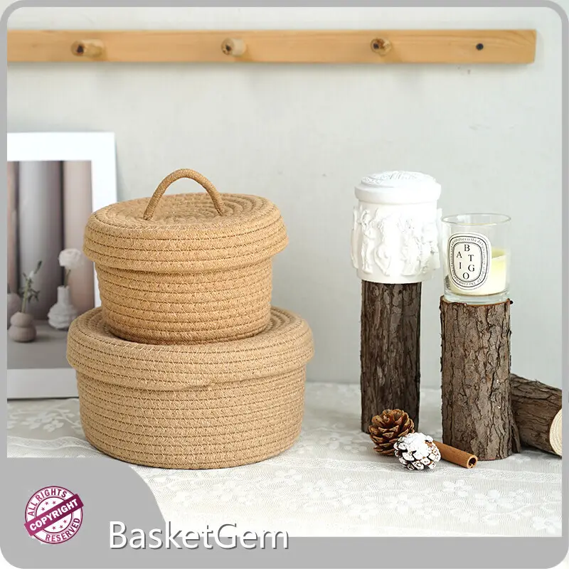 BasketGem Wholesale Woven Storage Basket Wholesale Woven Storage BasketCustomize 1