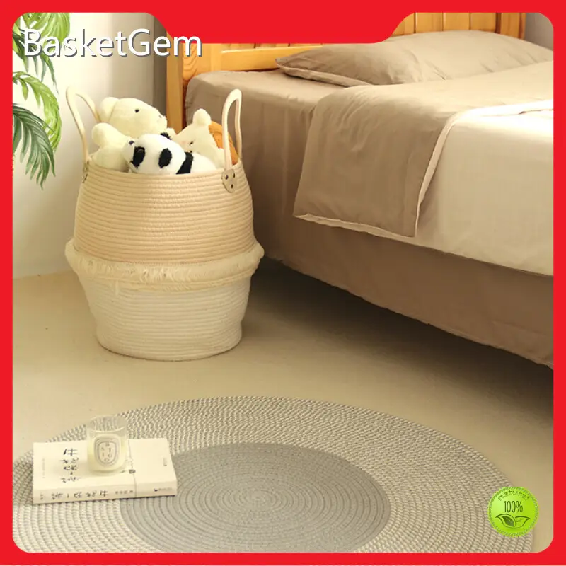 Cotton Woven Rug Supplier by BasketGem-1 1
