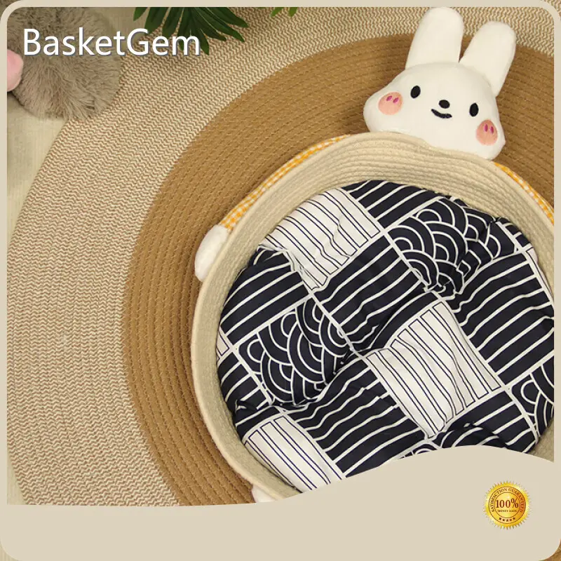 Cotton Rope Cat Bed - - BasketGem 1