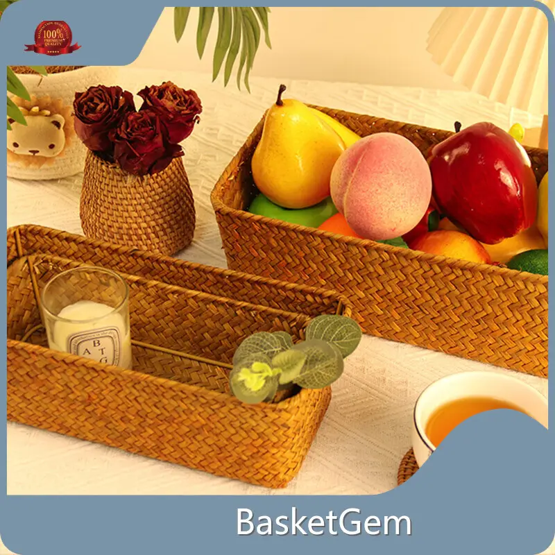 Straw Fruit Basket Supplier - - BasketGem 1