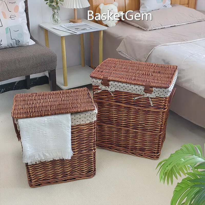 Willow Laundry Basket Manufacturer by BasketGem 1