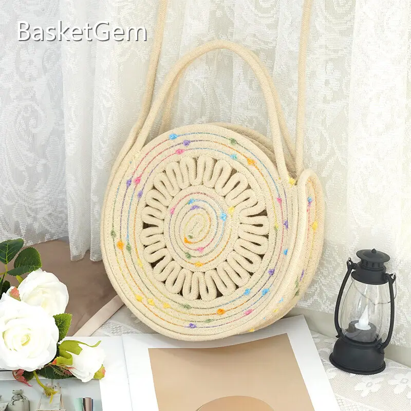 Cotton Crochet Bag Supplier - - BasketGem 1