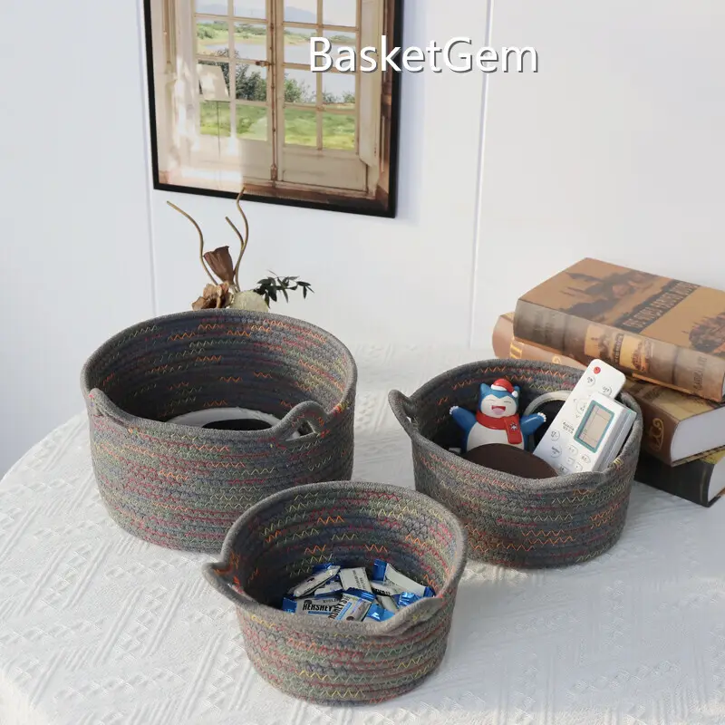 Woven Storage Basket Supplier - - BasketGem 1
