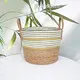 Custom Straw Plant Pot - - BasketGem 1