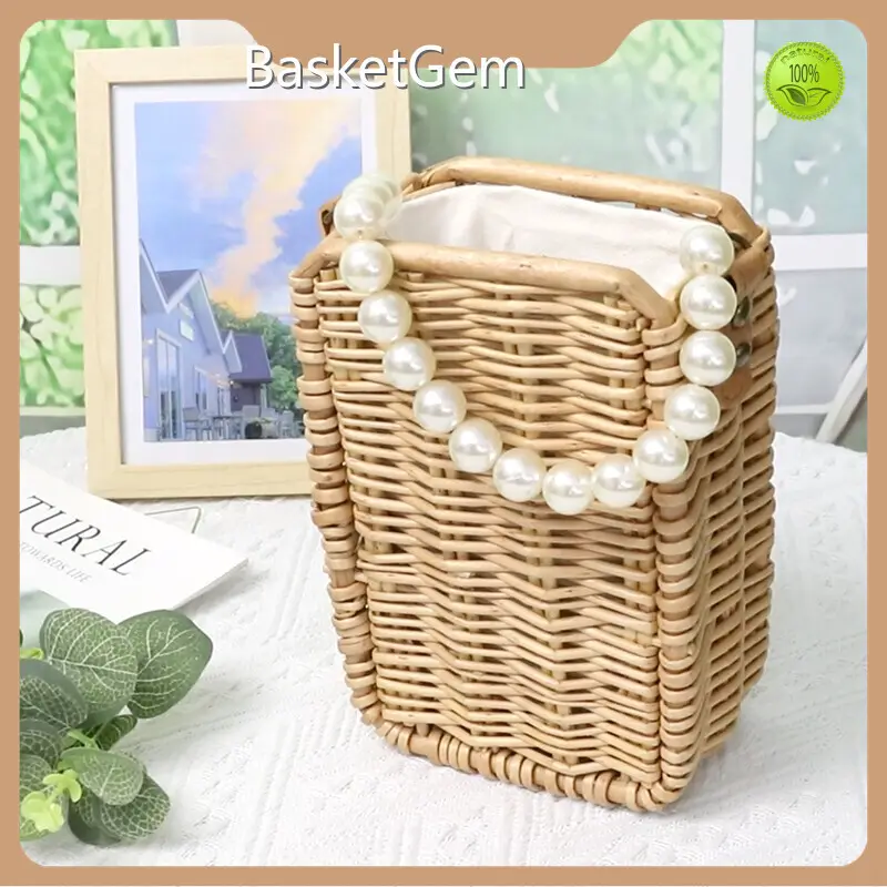 Custom Willow Handbag - - BasketGem-1 1