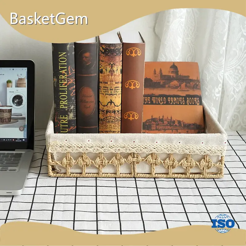 Wholesale Straw Storage Baskets by BasketGem-1 1