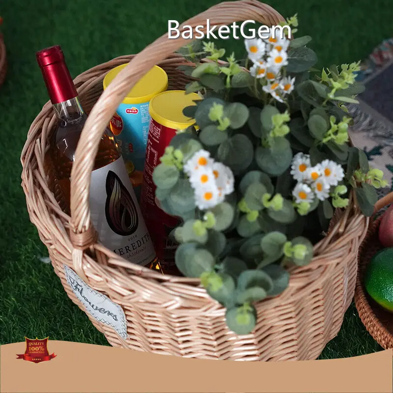 Willow Flower Basket Manufacturer by BasketGem-1 1
