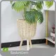 Custom Straw Plant Pot by BasketGem-2 1